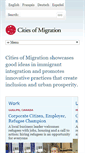 Mobile Screenshot of citiesofmigration.ca